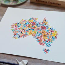 Load image into Gallery viewer, (Pre-Order) Kulay Pinas Floral Map of Australia+Philippines bundle
