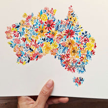 Load image into Gallery viewer, (Pre-Order) Kulay Pinas Floral Map of Australia+Philippines bundle
